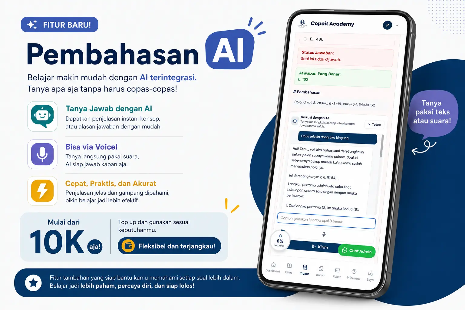 Ilustrasi Pembahasan AI ukuran besar
